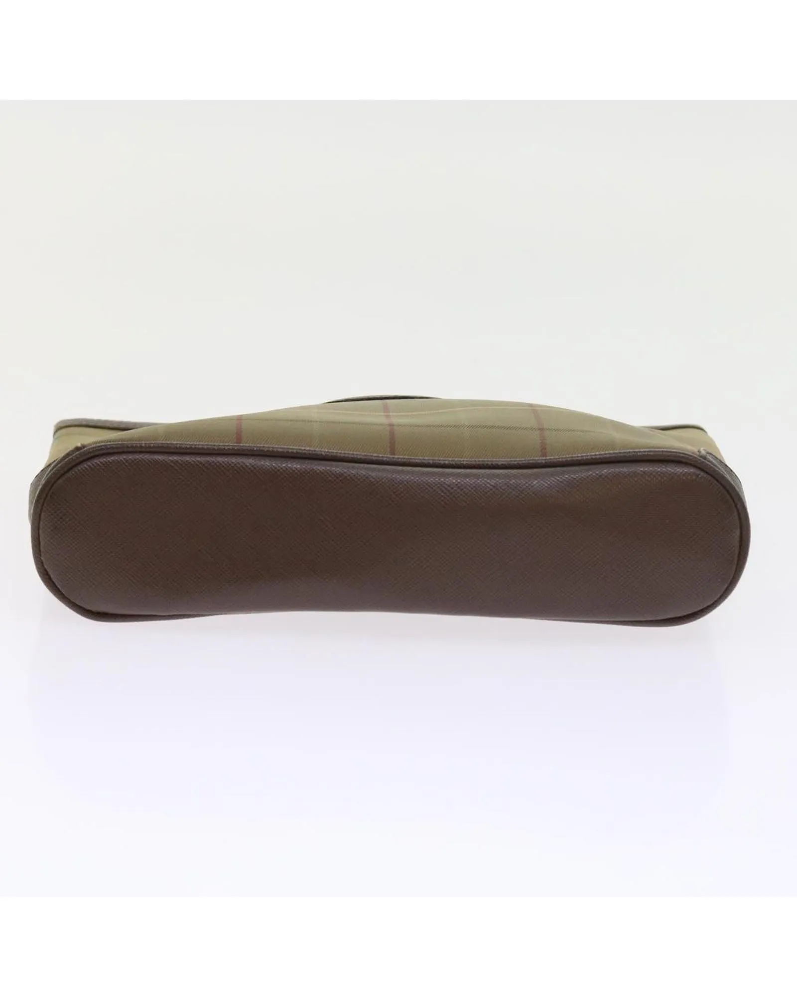 Canvas Clutch Bag with Nova Check Design