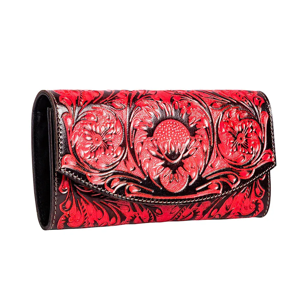 Myra Tambrina Hand-Tooled Wallet